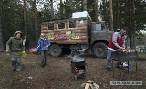 Передвижная сауна